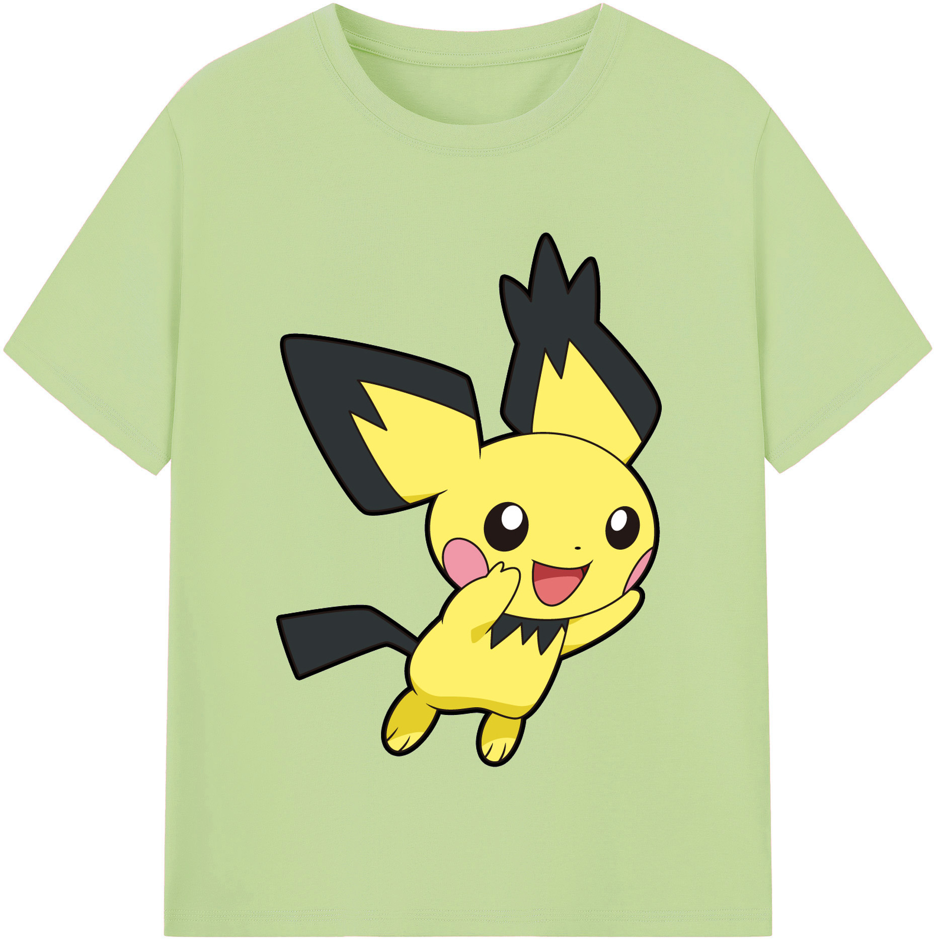 ポケットモンスター Pokémon 綿100％半袖Tシャツ（フロントプリント）